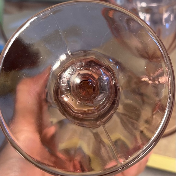 Sold! Set of 3 Vintage Libbey Plum Duratuff Gibraltar Water Glasses / Goblets - Picture 9 of 9